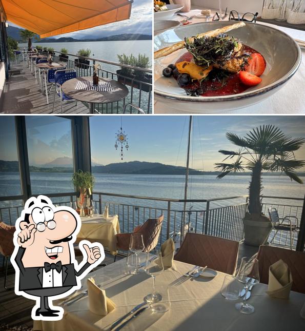 Dai un’occhiata alla immagine che presenta la interni e cibo di Restaurant Rigiblick