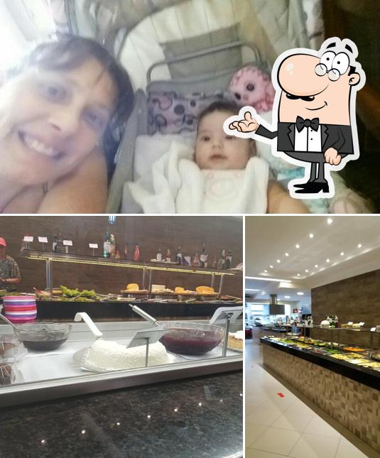 O interior do Restaurante Monte Carlo