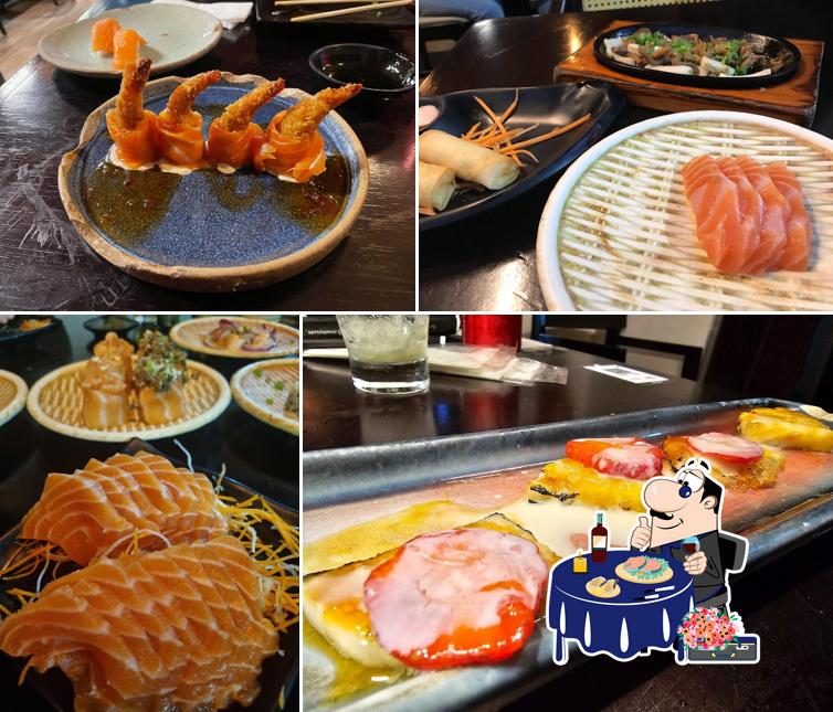 Sashimi em Nashy Sushi BH