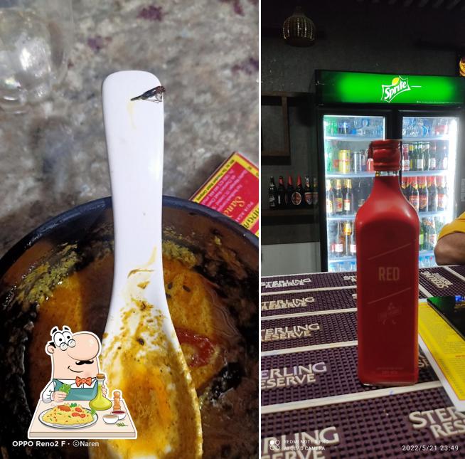 Food at Sri Venkateswara Bar and Restaurant
