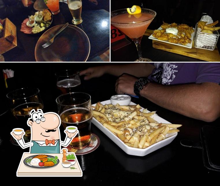 Comida em London Music Pub