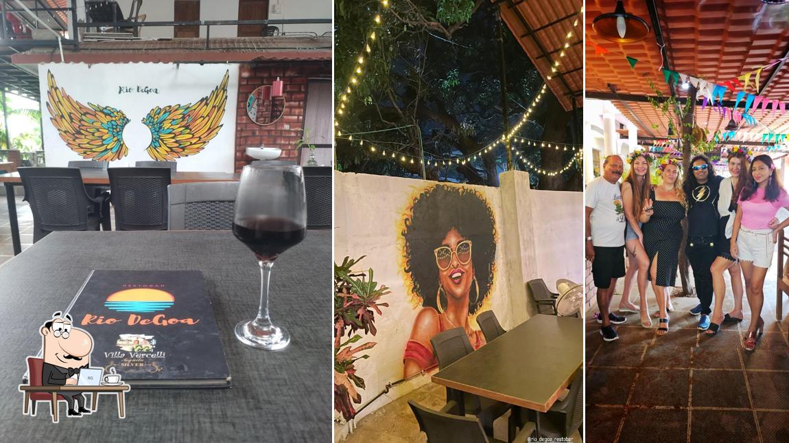 The interior of Rio DeGoa Restobar