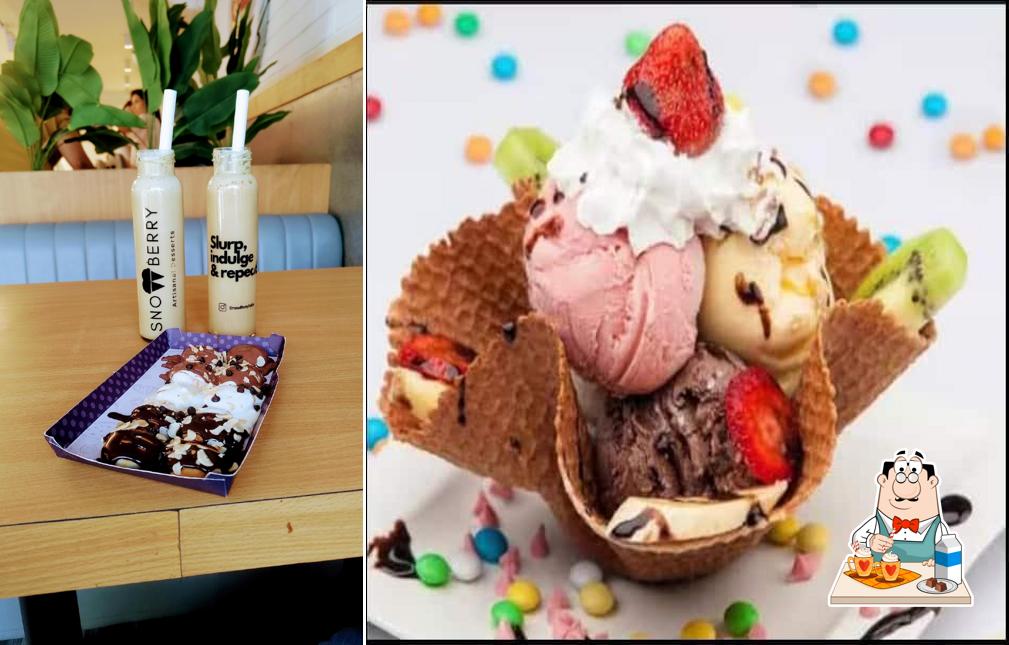 Enjoy a drink at Snowberry - Artisanal Desserts