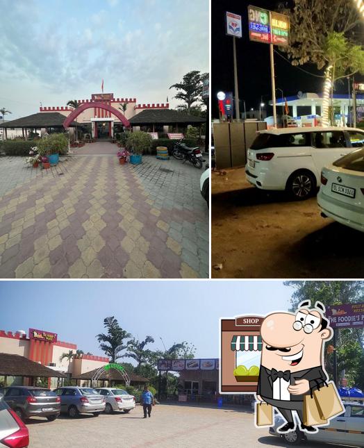 The exterior of The Foodie's Palace