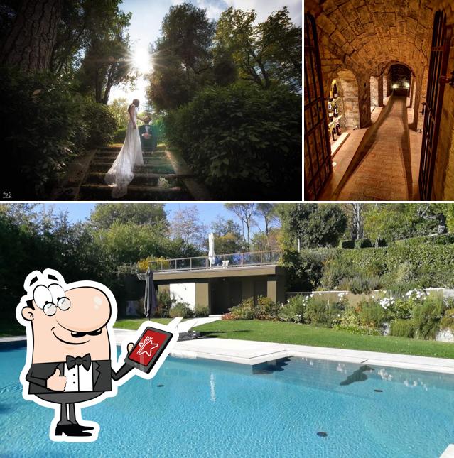 Gli esterni di Villa Anitori Prestige Relais & SPA