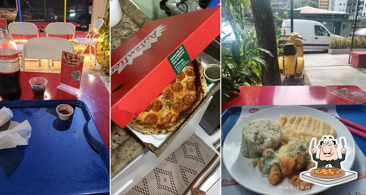 Consiga diversos estilos de pizza