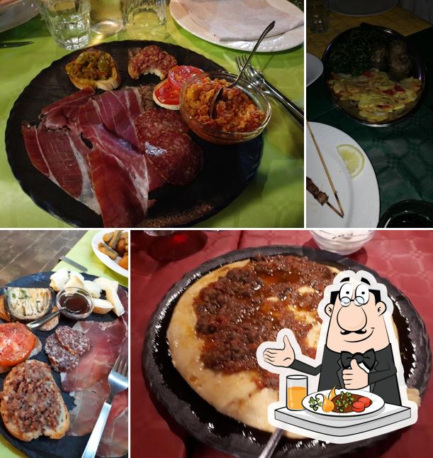 Platti al Agriturismo Serena