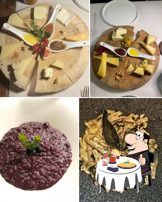 Piatto di formaggi al Osteria De I Magri Ristorante Alpine Food and more