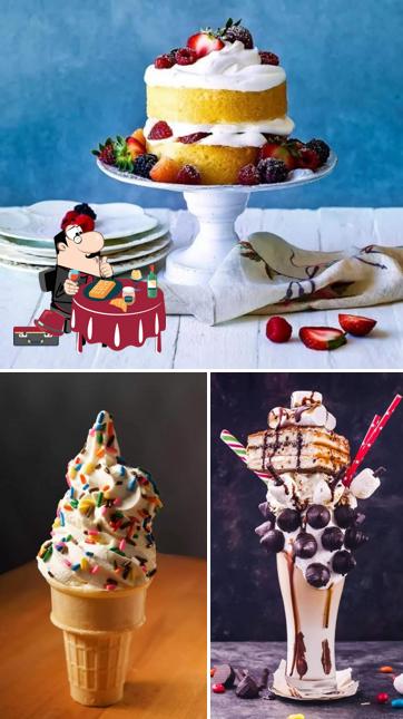 Inn club provides a number of sweet dishes