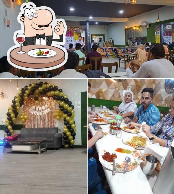 Among various things one can find food and interior at The home town
