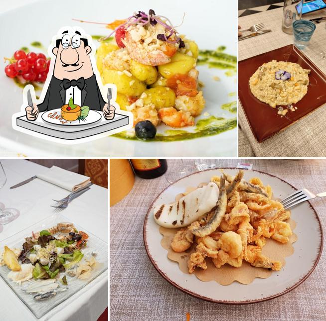 Scampi al Trattoria La Nassa