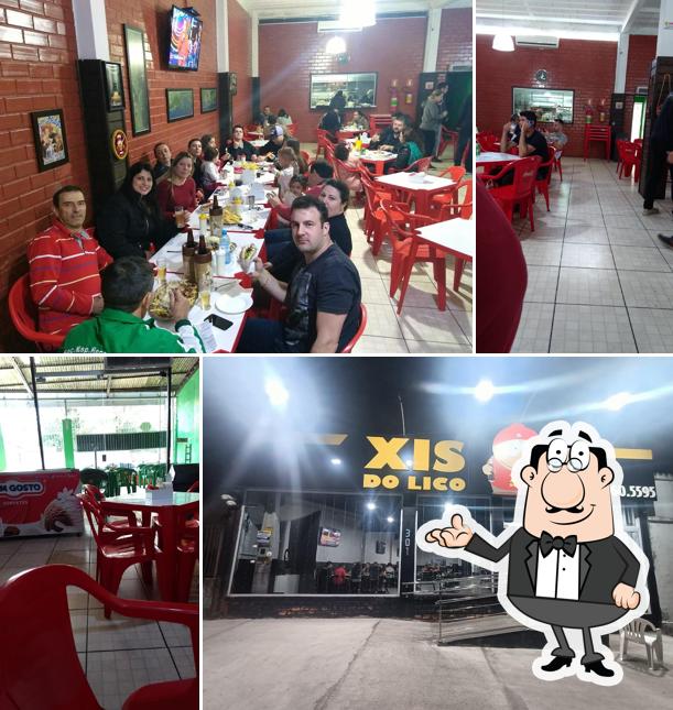 O interior do Xis do Lico