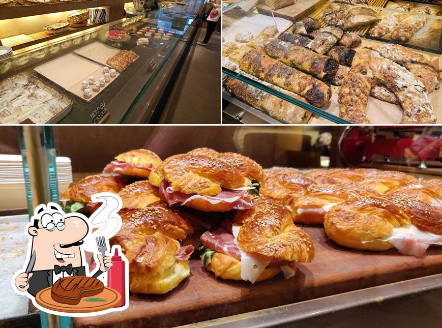 Princi serve piatti di carne