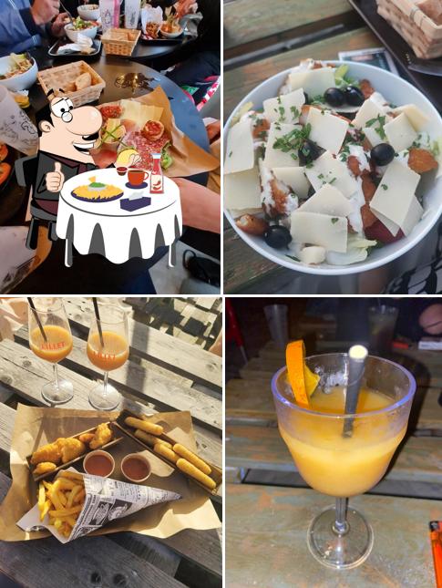 Assiette de fromage à Guinguette La Java