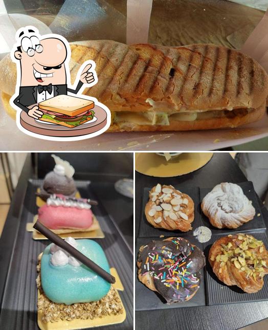 Grilled cheese sandwich at Once More Bakery Cafe