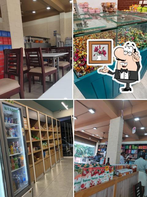 The interior of Thomson Bakery