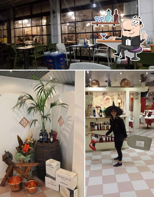 Gli interni di Pizzeria Bel sito