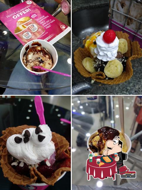Waffles at Baskin Robbins