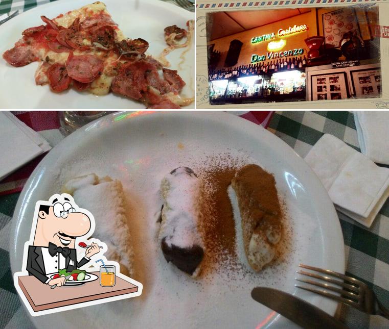 Comida em Cantina e Pizzaria Castelões