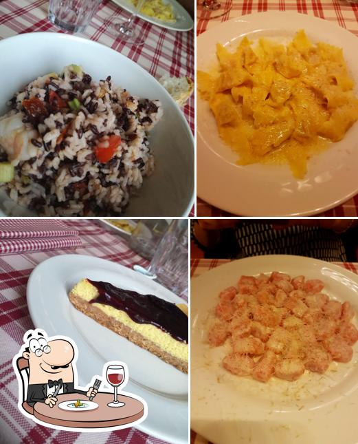 Cibo al Osteria del Michelás