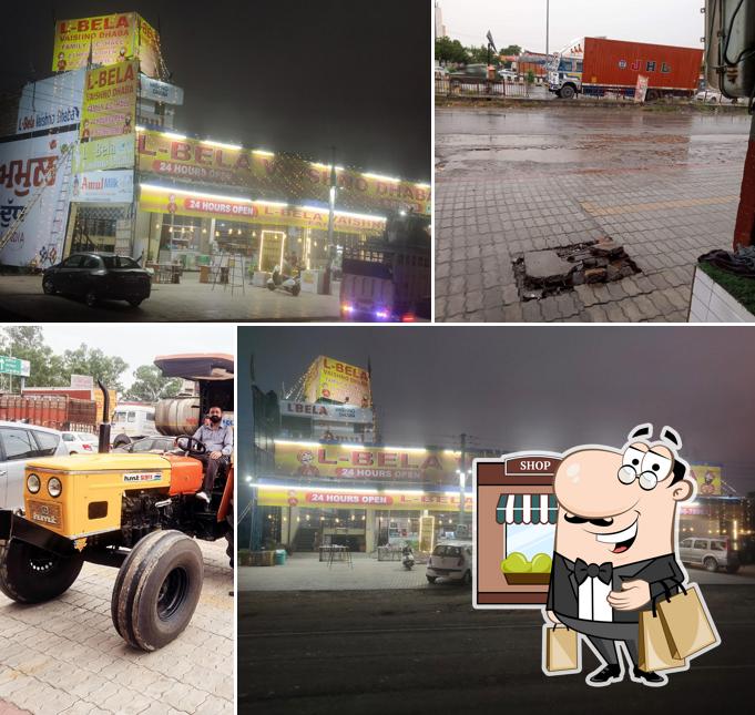 The exterior of L-bela Vaishno Dhaba