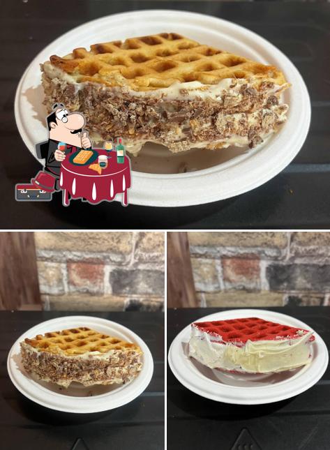 Waffles at Mehrotra Amul Parlour