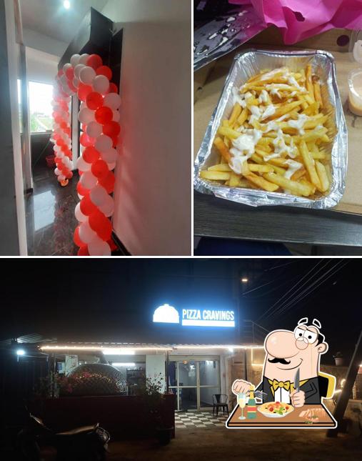 The picture of food and interior at PIZZA CRAVINGS (WOOD FIRED BRICK OVEN PIZZERIA)