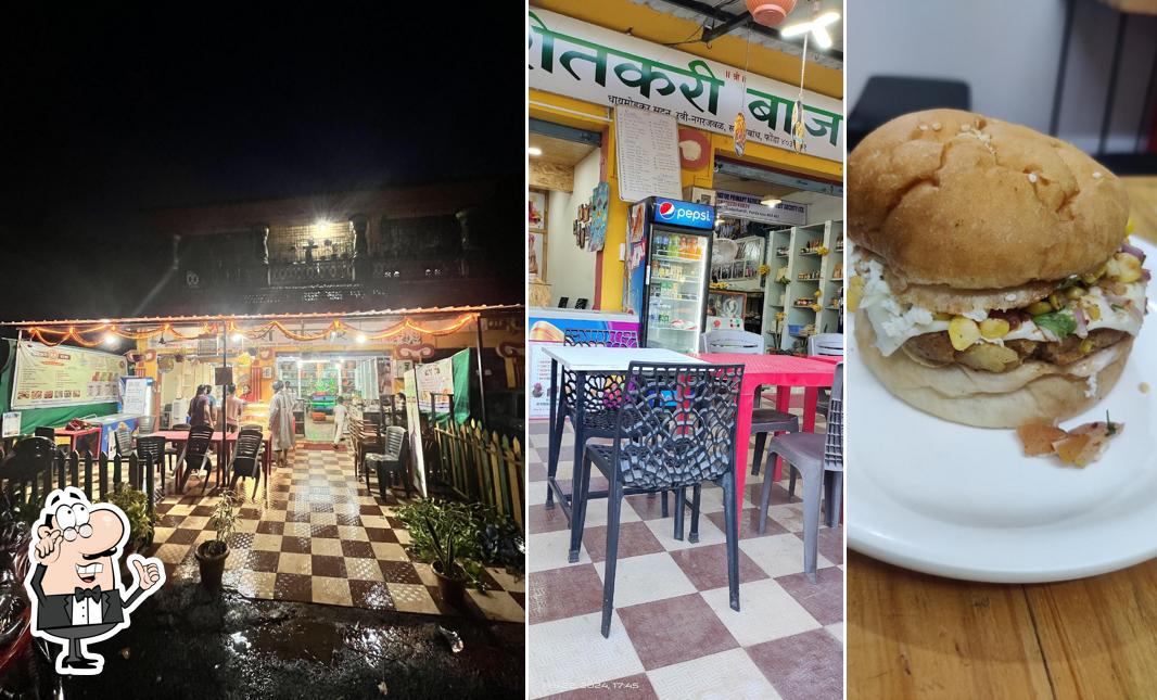 The interior of Shetkari Dhaba