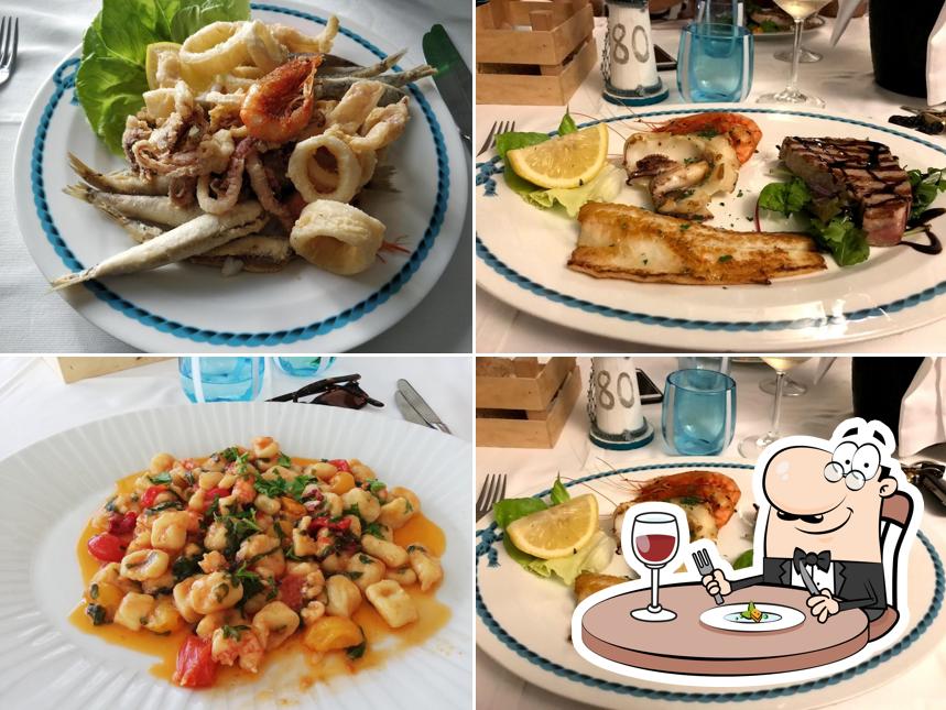 Cibo al Ristorante Sabbia D'Oro