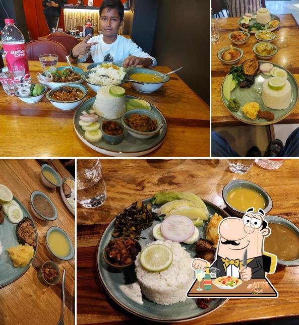 Nasi lemak at TribeTown Kitchen - Naga Restaurant / Kitchen