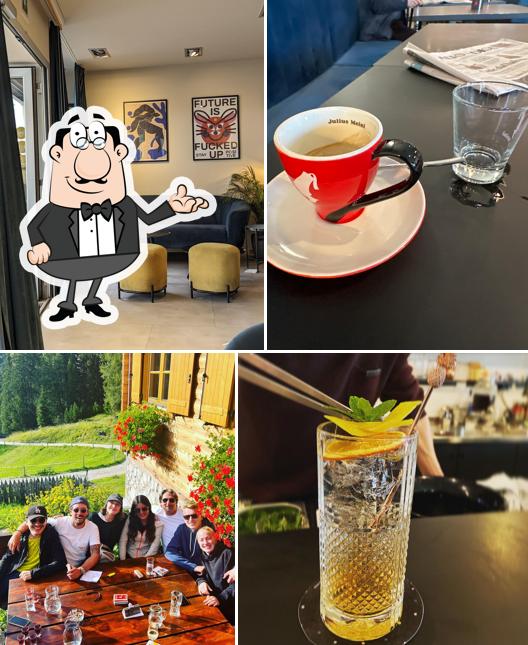 Dai un'occhiata agli interni di bar thaler