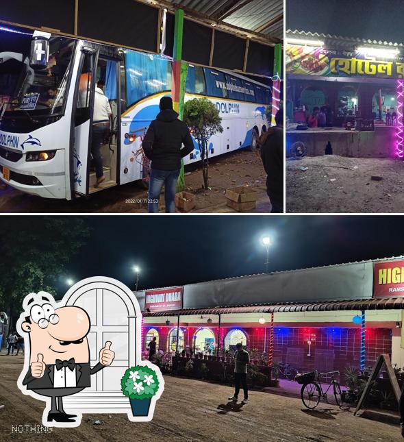 Check out the outside part of HIGHWAY DHABA