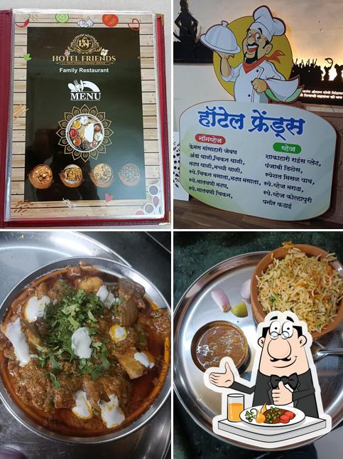 Food at Hotel Friends