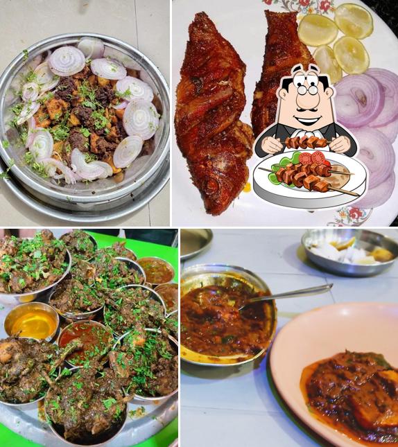 Meals at Hotel Madhura Beer Bar and Restaurant
