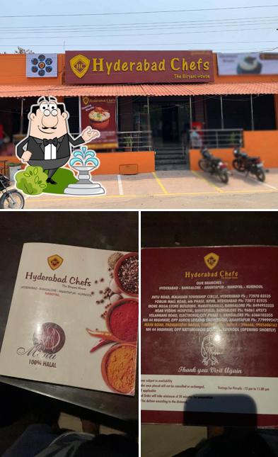 The exterior of Hyderabad Chefs