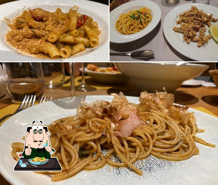 Platti al Osteria Antica Marina