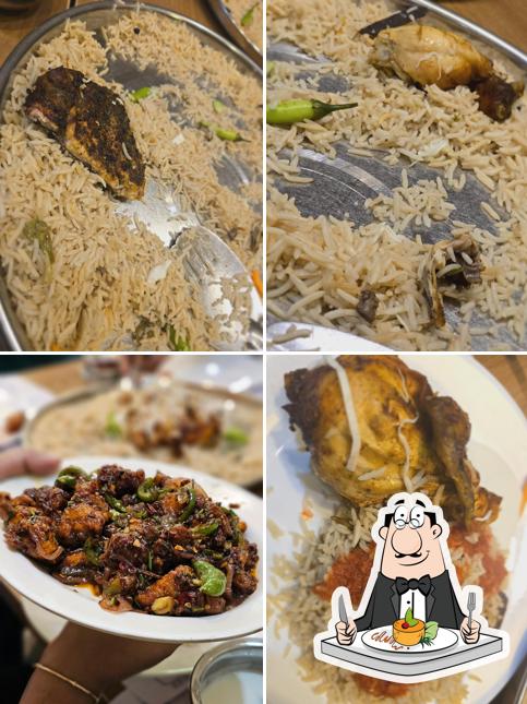 Food at Century Restaurant