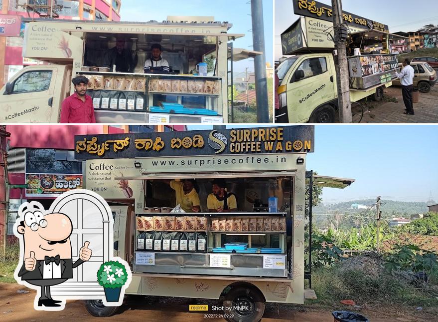 Check out how Surprise Coffee Wagon looks outside