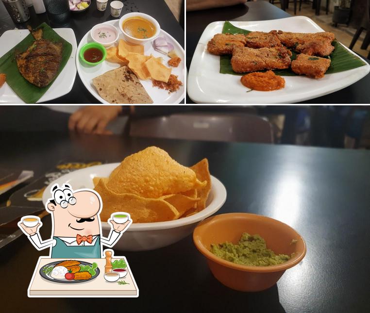 Food at Vernekars' Goan Fish Curry