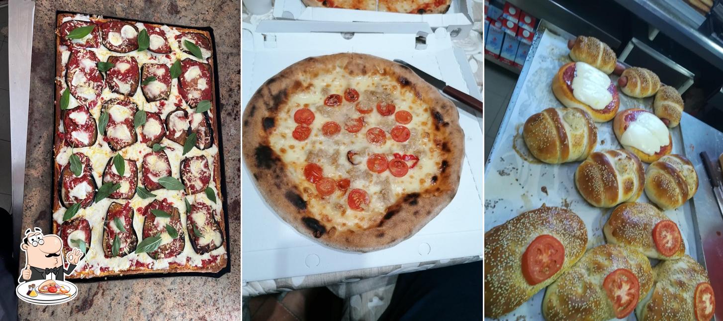 A Al Bocconcino Pizzeria Polleria, puoi prenderti una bella pizza