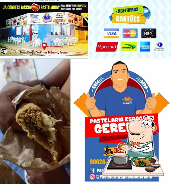 Falafels em Espaço do Gerente