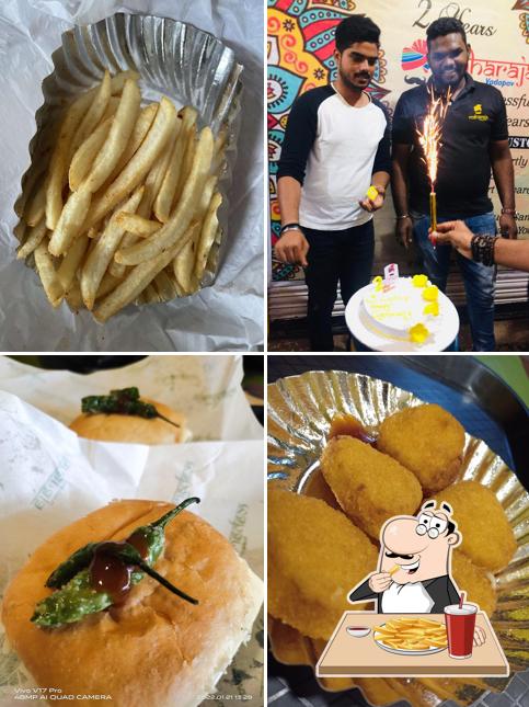 French fries at Maharaja vadapav