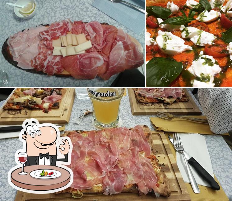 Prosciutto crudo al Bar Pizzeria Trattoria La Roda