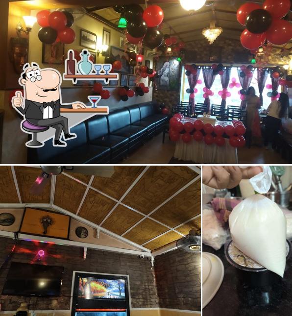 Take a seat at one of the tables at Barabati Restaurant