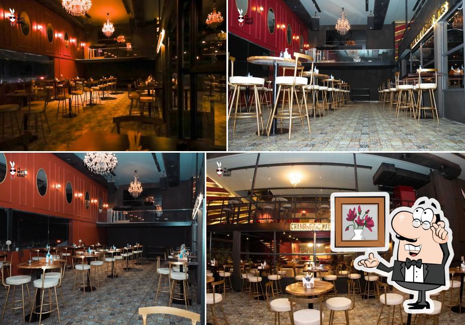 The interior of The White Rabbit - Bar and Kitchen