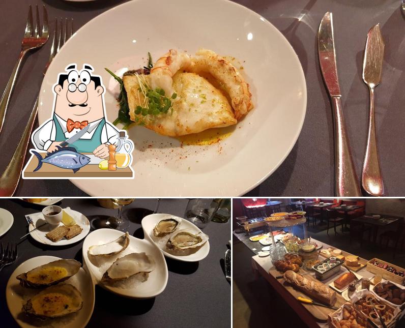 Salmone grigliato al Restaurant L'Escarbot