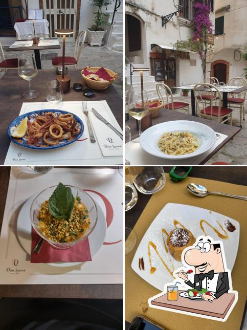 Platti al Restaurant al Don Leone centro storico