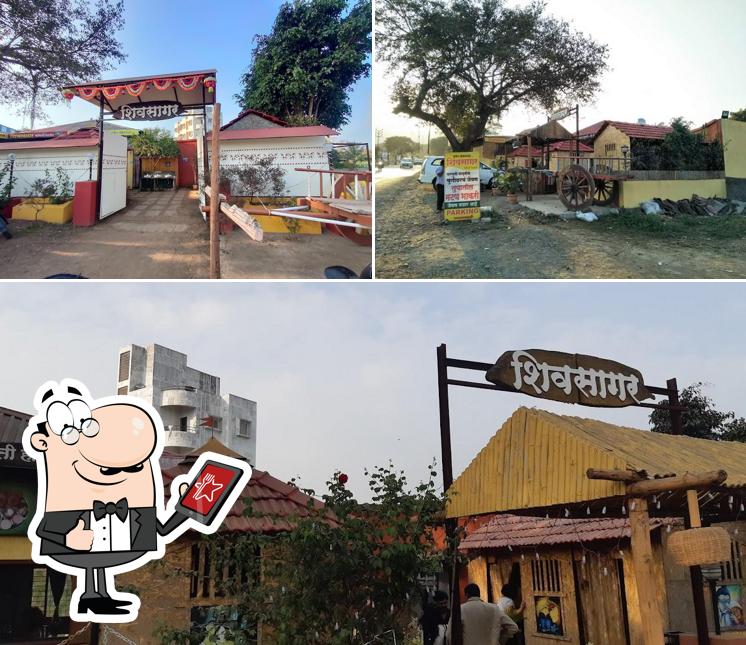 You can get some fresh air outside Shiv Sagar Family Restaurant
