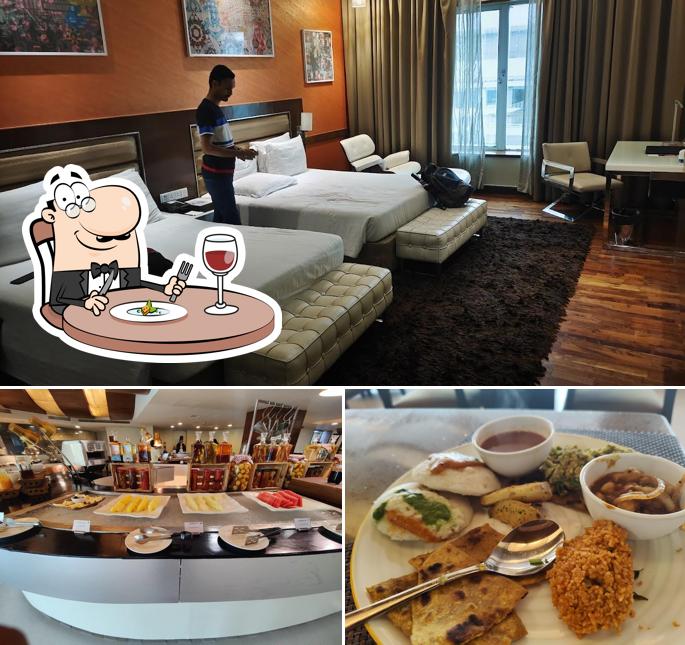 The restaurant's food and interior
