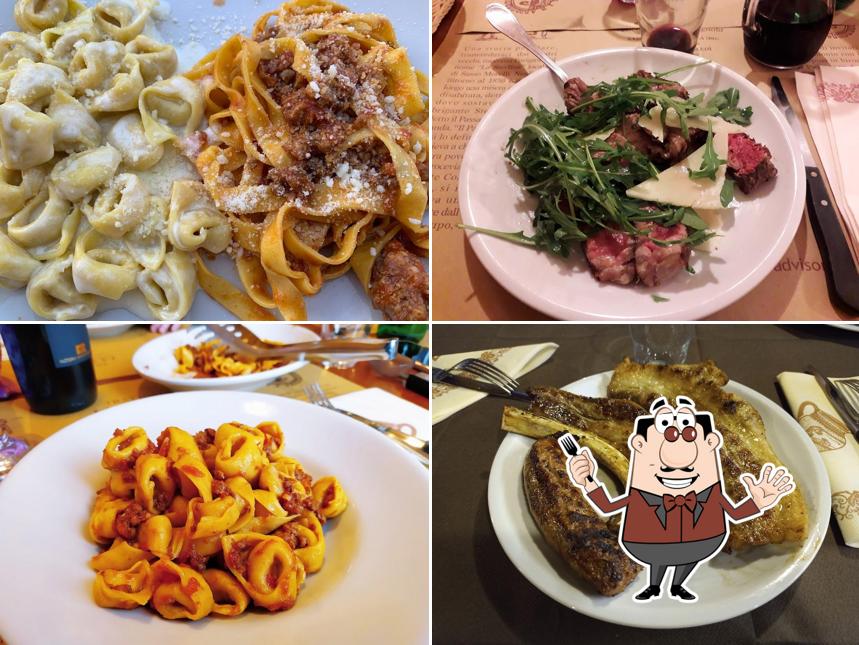 Cibo al Trattoria la Sterlina